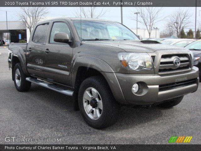 2010 Toyota Tacoma V6 SR5 TRD Sport Double Cab 4x4 in Pyrite Mica