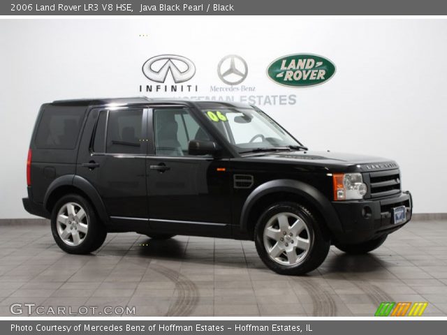 2006 Land Rover LR3 V8 HSE in Java Black Pearl