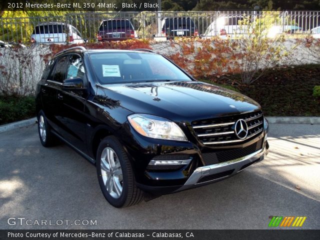 2012 Mercedes-Benz ML 350 4Matic in Black