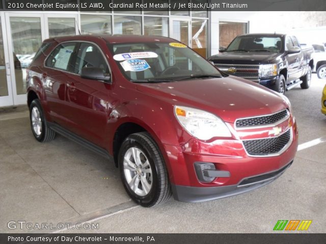 2010 Chevrolet Equinox LS AWD in Cardinal Red Metallic