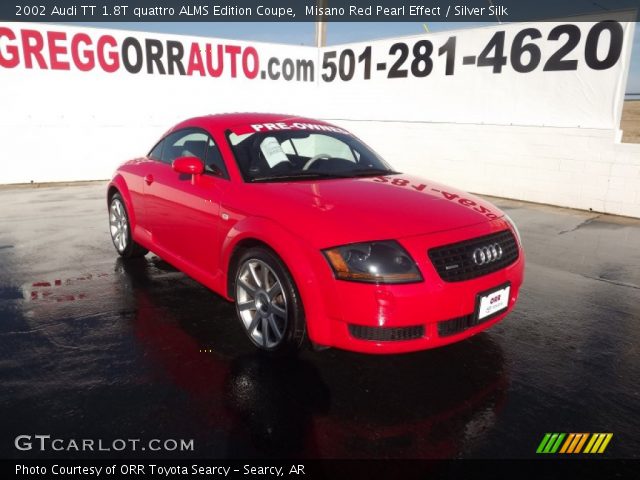 2002 Audi TT 1.8T quattro ALMS Edition Coupe in Misano Red Pearl Effect