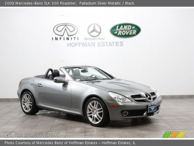 2009 Mercedes-Benz SLK 300 Roadster in Palladium Silver Metallic