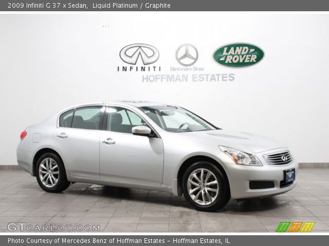 2009 Infiniti G 37 x Sedan in Liquid Platinum