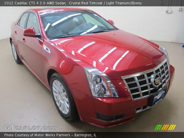 2012 Cadillac CTS 4 3.0 AWD Sedan in Crystal Red Tintcoat
