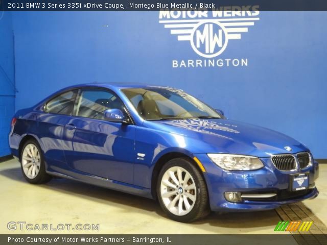 2011 BMW 3 Series 335i xDrive Coupe in Montego Blue Metallic