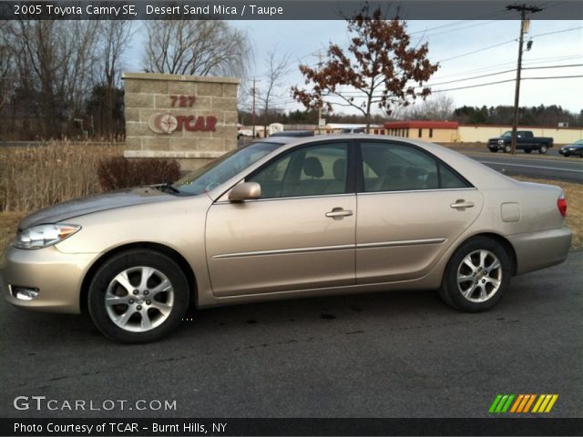 2005 Toyota Camry SE in Desert Sand Mica