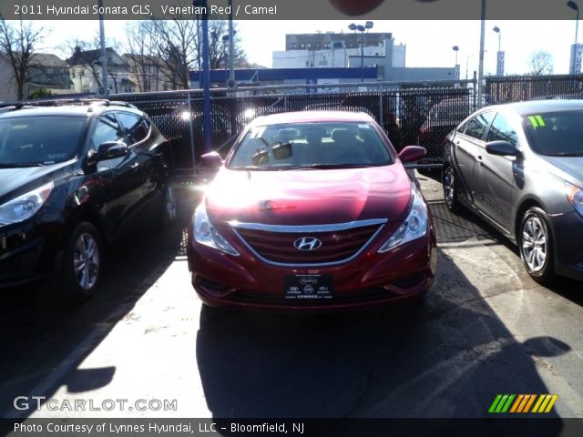 2011 Hyundai Sonata GLS in Venetian Red