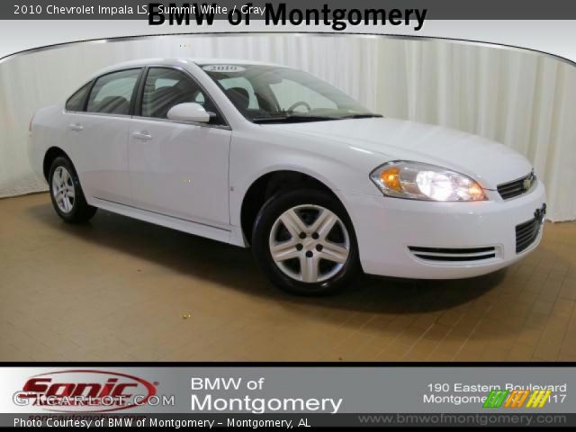 2010 Chevrolet Impala LS in Summit White