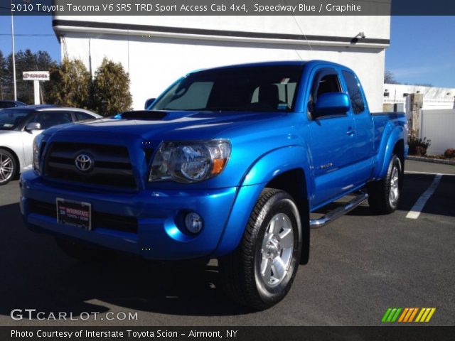 2010 Toyota Tacoma V6 SR5 TRD Sport Access Cab 4x4 in Speedway Blue