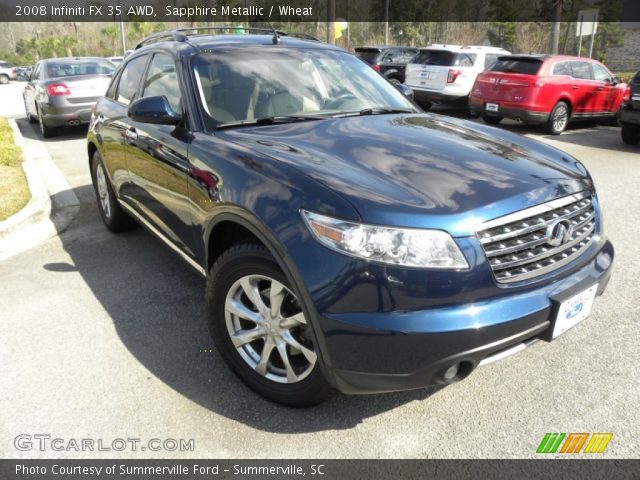 2008 Infiniti FX 35 AWD in Sapphire Metallic