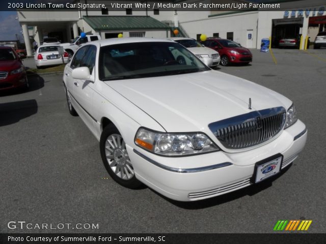 2003 Lincoln Town Car Signature in Vibrant White