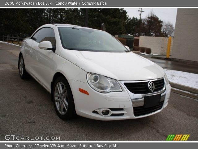 2008 Volkswagen Eos Lux in Candy White