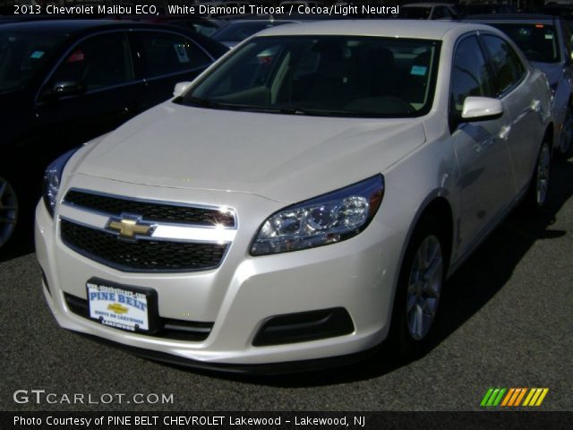 2013 Chevrolet Malibu ECO in White Diamond Tricoat