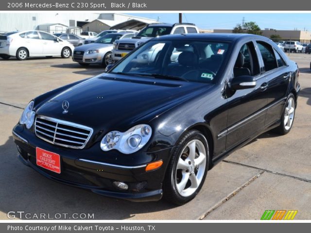 2006 Mercedes-Benz C 230 Sport in Black
