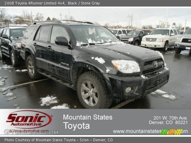 2008 Toyota 4Runner Limited 4x4 in Black