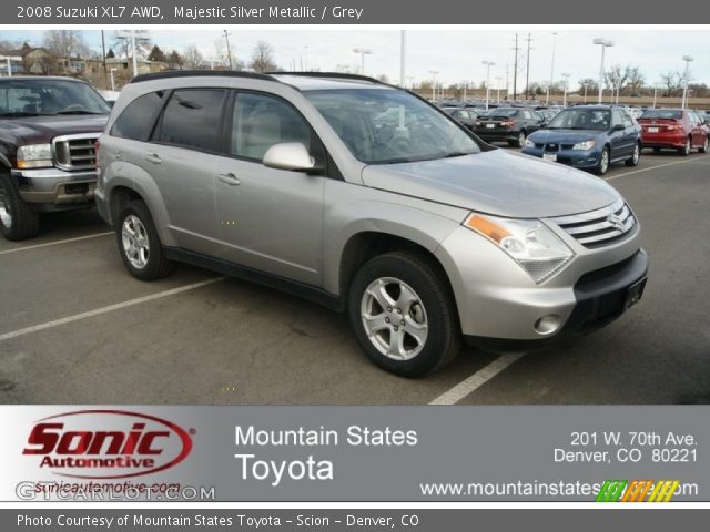 2008 Suzuki XL7 AWD in Majestic Silver Metallic