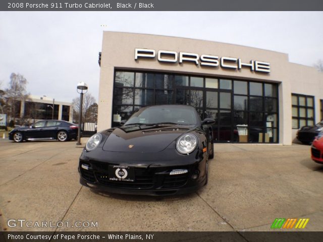 2008 Porsche 911 Turbo Cabriolet in Black