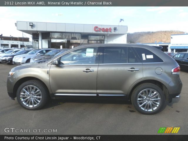 2012 Lincoln MKX AWD in Mineral Gray Metallic