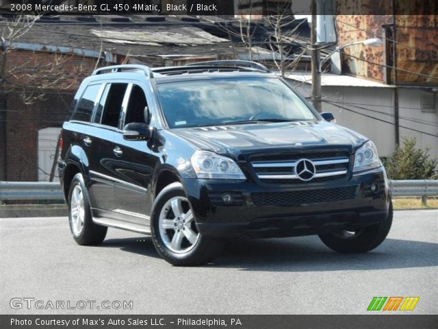 2008 Mercedes-Benz GL 450 4Matic in Black