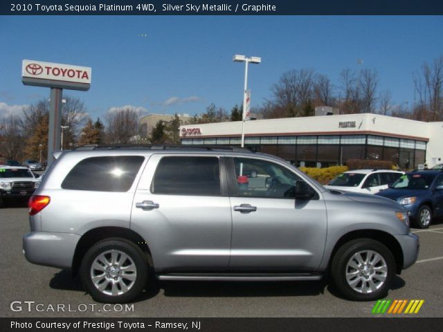 2010 Toyota Sequoia Platinum 4WD in Silver Sky Metallic