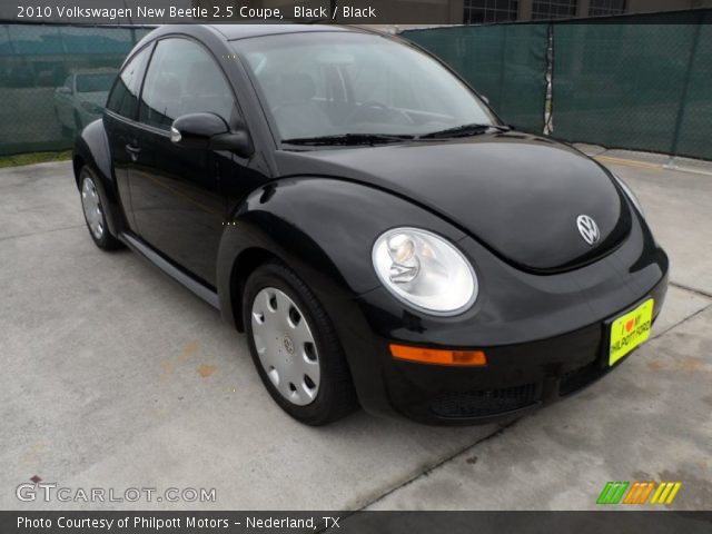 2010 Volkswagen New Beetle 2.5 Coupe in Black