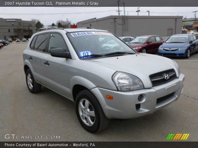 2007 Hyundai Tucson GLS in Platinum Metallic