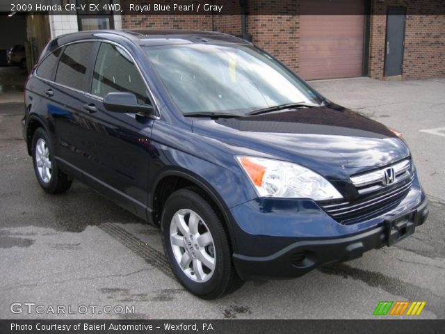 2009 Honda CR-V EX 4WD in Royal Blue Pearl