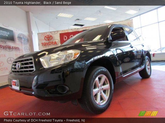 2010 Toyota Highlander  in Black