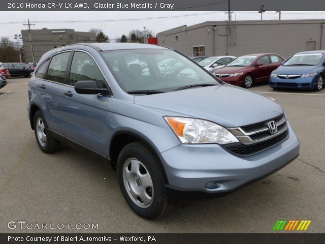 2010 Honda CR-V LX AWD in Glacier Blue Metallic