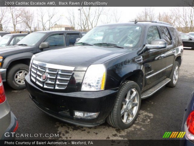 2009 Cadillac Escalade AWD in Black Raven