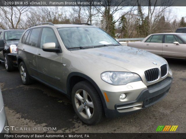 2009 BMW X5 xDrive30i in Platinum Bronze Metallic