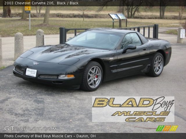 2003 Chevrolet Corvette Z06 in Black