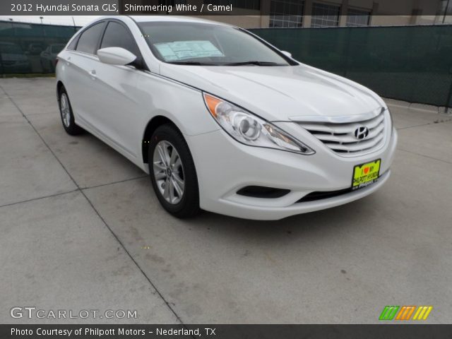 2012 Hyundai Sonata GLS in Shimmering White