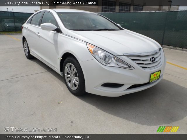 2012 Hyundai Sonata GLS in Shimmering White