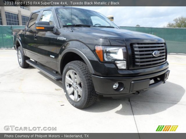 2012 Ford F150 FX4 SuperCrew 4x4 in Tuxedo Black Metallic