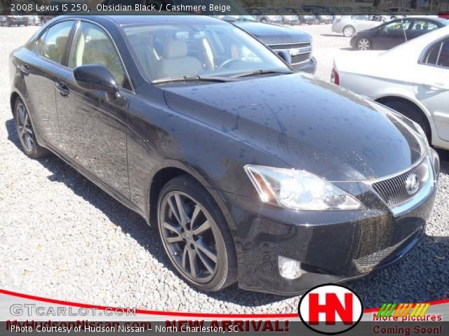 2008 Lexus IS 250 in Obsidian Black