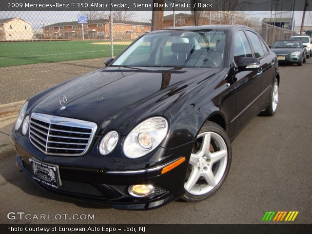 2009 Mercedes-Benz E 350 4Matic Sedan in Sienna Black Metallic