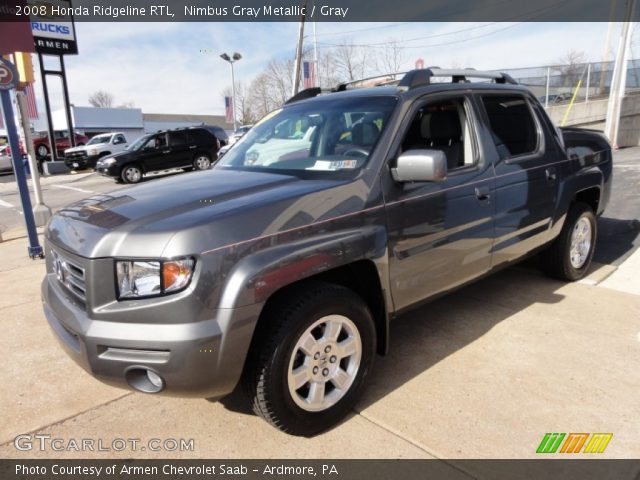 2008 Honda Ridgeline RTL in Nimbus Gray Metallic