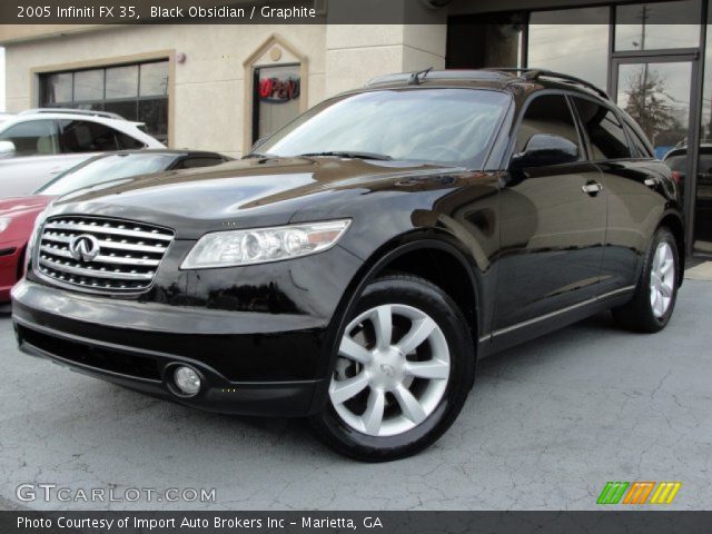 2005 Infiniti FX 35 in Black Obsidian