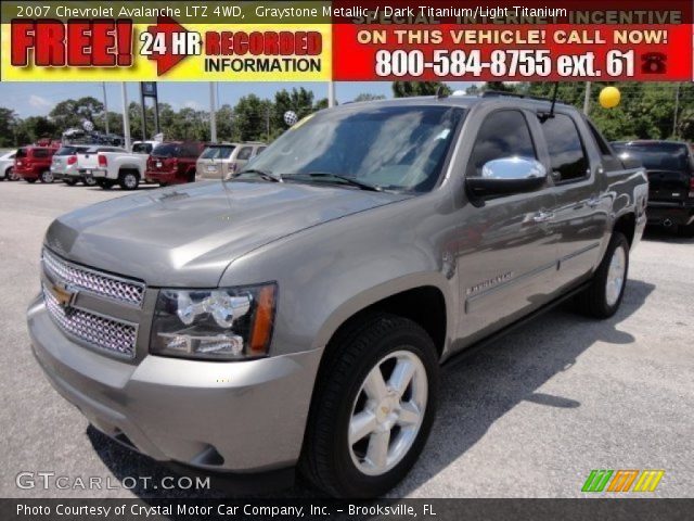 2007 Chevrolet Avalanche LTZ 4WD in Graystone Metallic