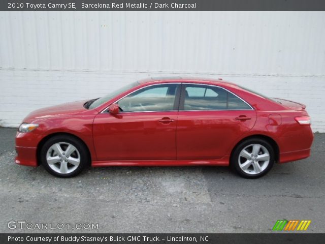 2010 Toyota Camry SE in Barcelona Red Metallic