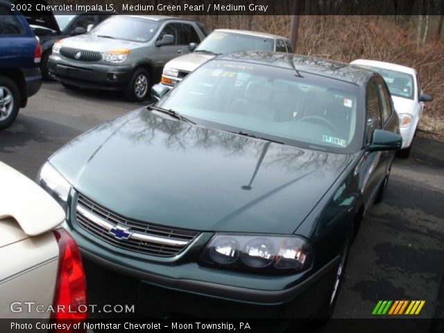 2002 Chevrolet Impala LS in Medium Green Pearl