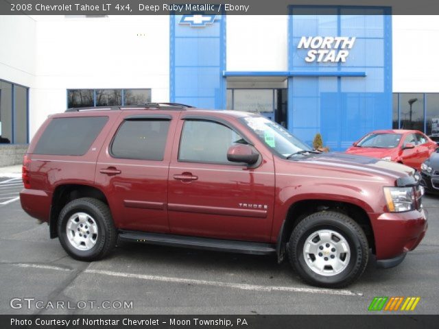 2008 Chevrolet Tahoe LT 4x4 in Deep Ruby Metallic