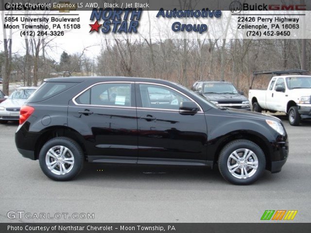 2012 Chevrolet Equinox LS AWD in Black