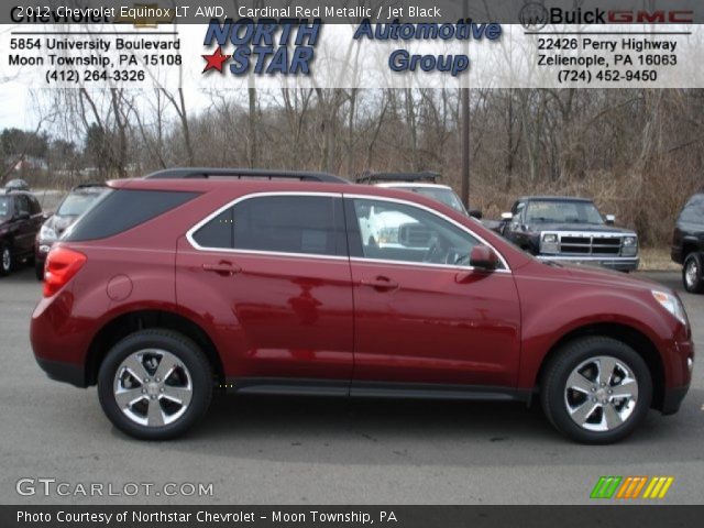 2012 Chevrolet Equinox LT AWD in Cardinal Red Metallic