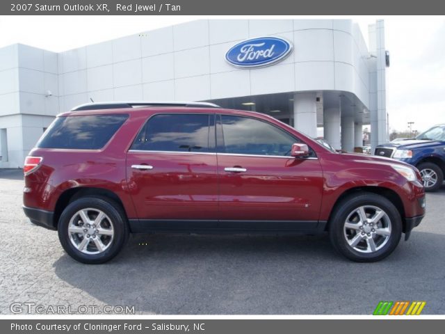 2007 Saturn Outlook XR in Red Jewel