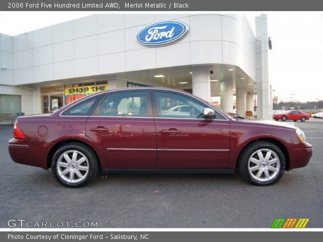 2006 Ford Five Hundred Limited AWD in Merlot Metallic