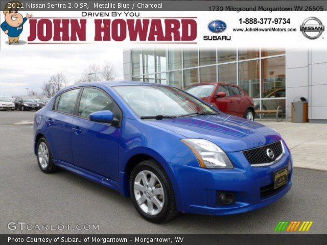 2011 Nissan Sentra 2.0 SR in Metallic Blue