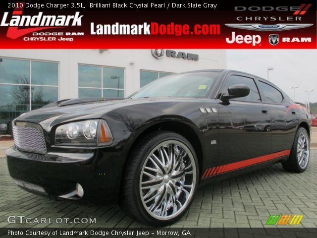 2010 Dodge Charger 3.5L in Brilliant Black Crystal Pearl