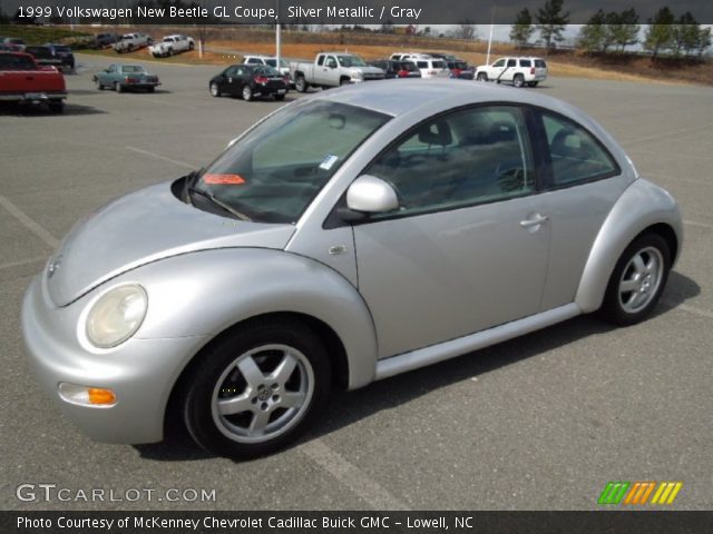 1999 Volkswagen New Beetle GL Coupe in Silver Metallic